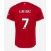 Billige Liverpool Luis Diaz #7 Hjemmebane Fodboldtrøjer 2023-24 Kortærmet